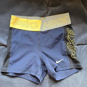 Nike pro spandex shorts